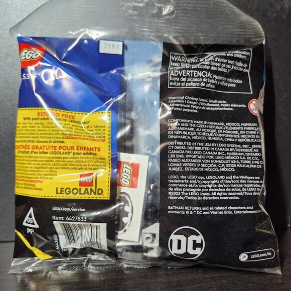 New LEGO 30653 DC Batman 1992 Minifigure Gift Stocking Stuffer Contains 40 Piece - Picture 7 of 10
